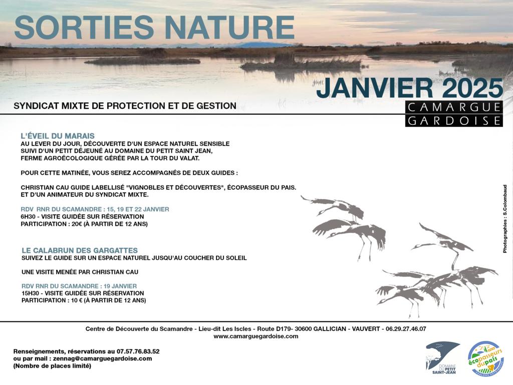 Sorties nature Scamandre