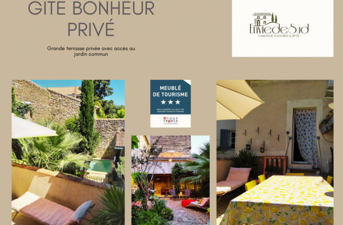 Furnished tourist rental envy of south Vauvert