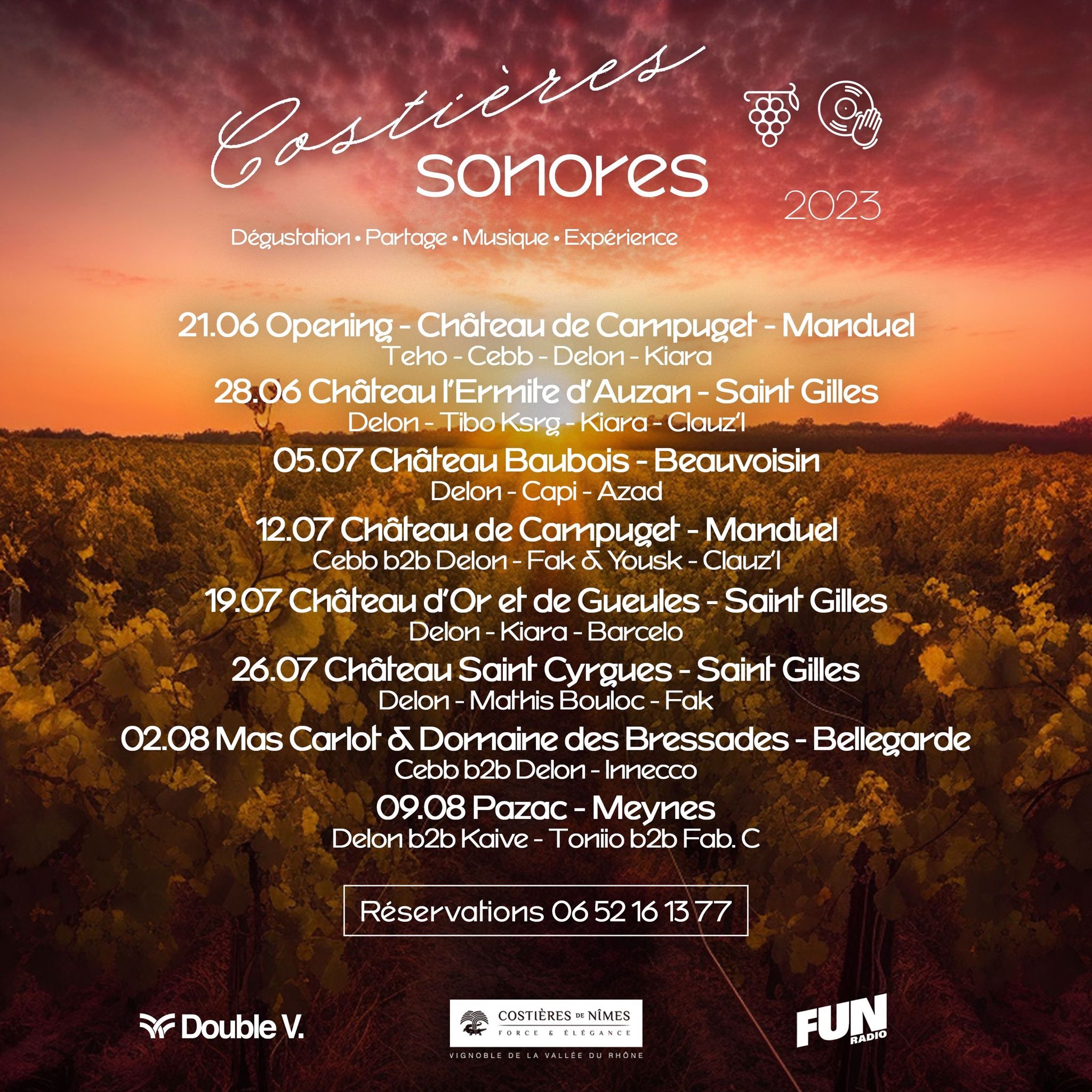 Costières Sonores - 05 juillet - Franquevaux