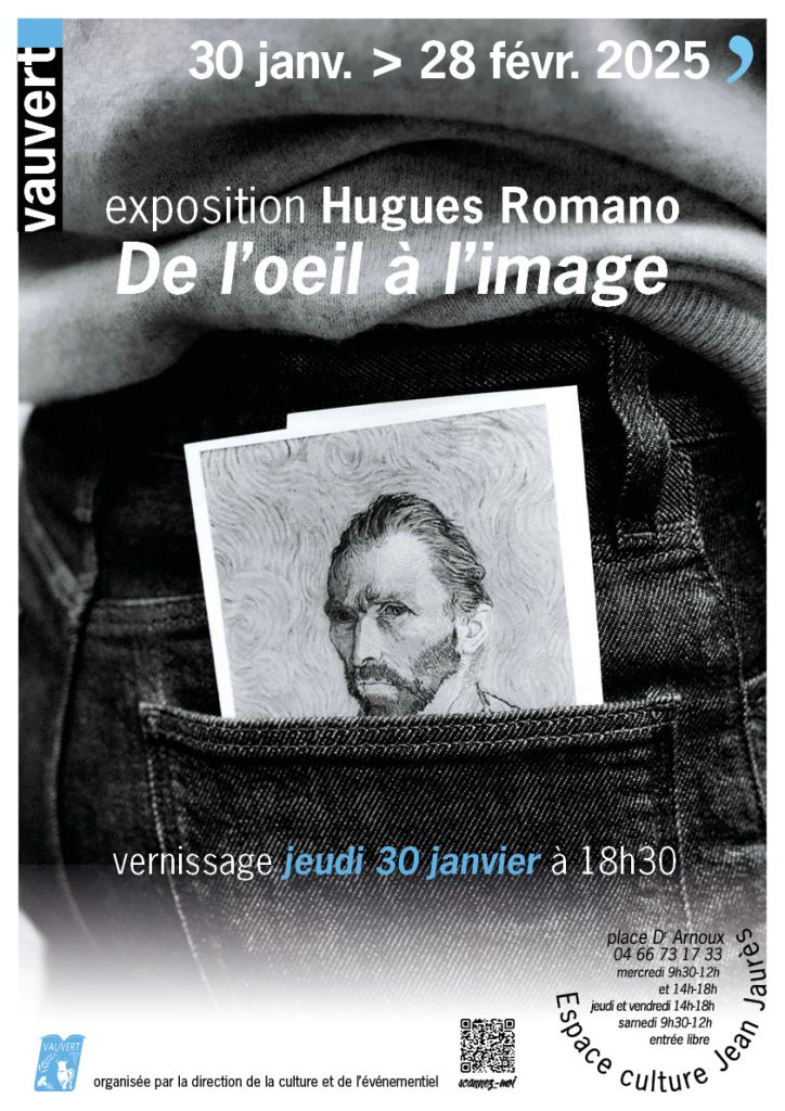 Exposition De l'œil à l'image de Hugues Romano - Vauvert