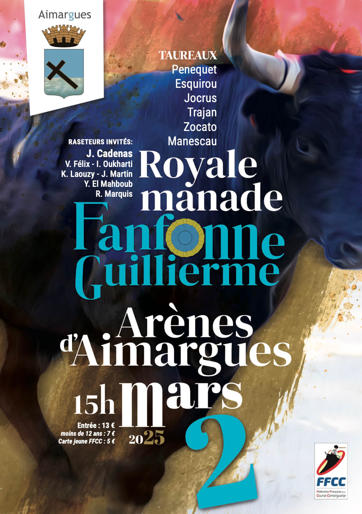 Course camarguaise Royale Fanfonne Aimargues