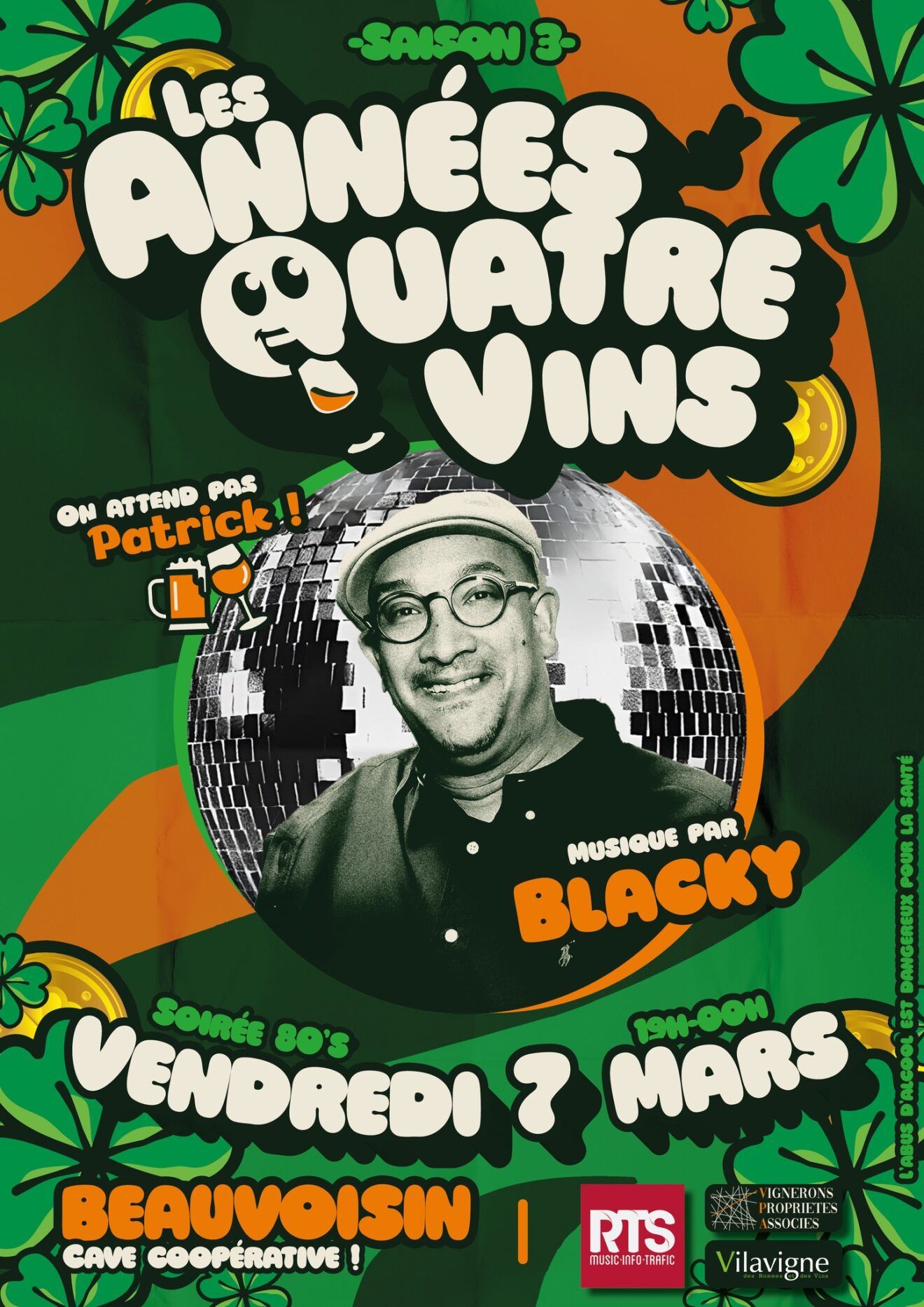 Les années Quatre Vins - Vendredi 07 mars - Beauvoisin