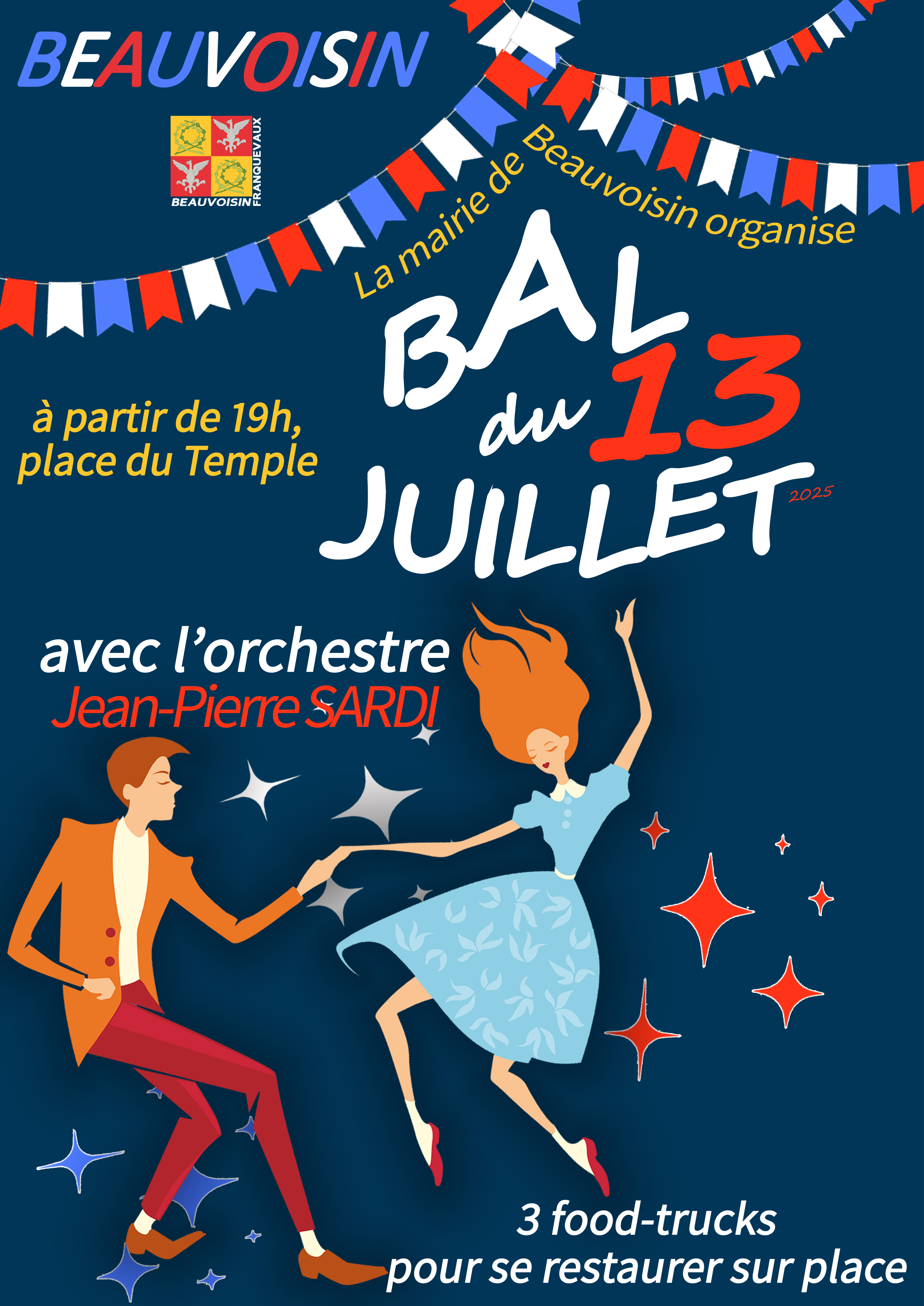 Bal 13 juillet Beauvoisin