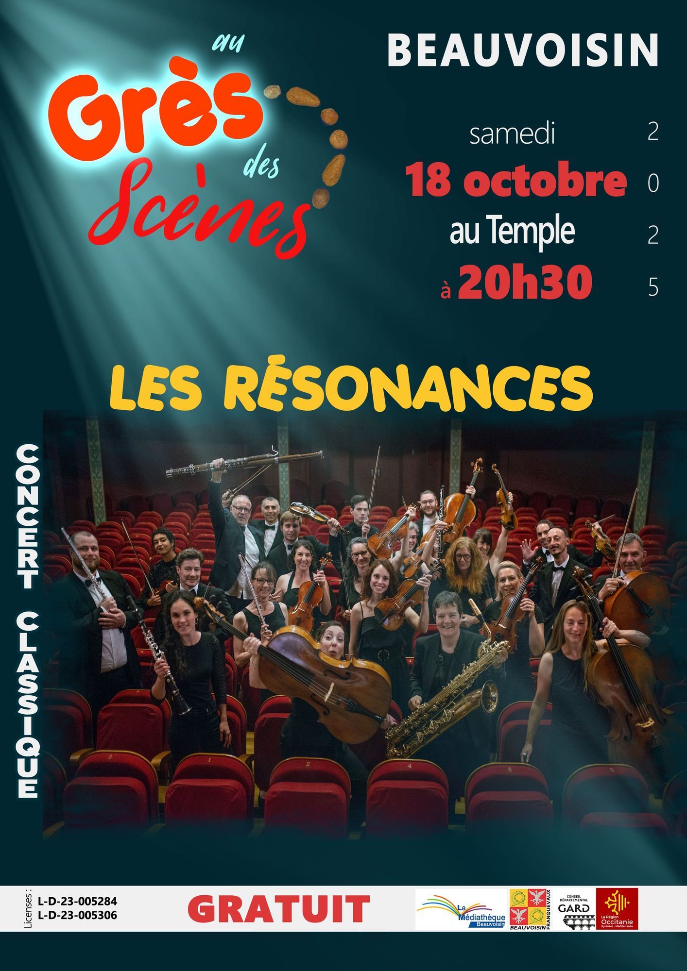 Concert au gres des scenes -  Beauvoisin