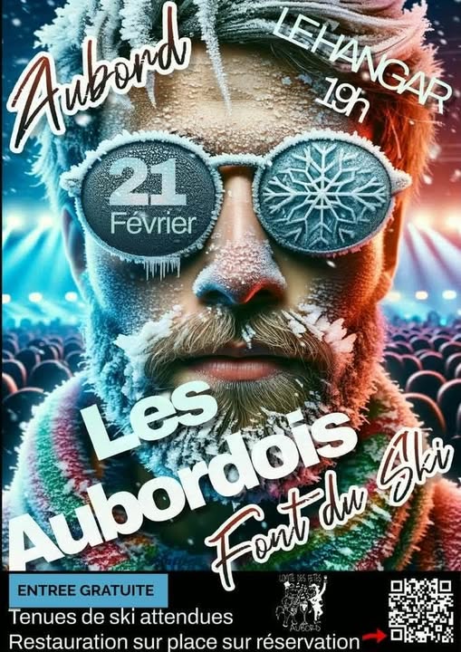 Les Aubordois font du ski - Soirée animée