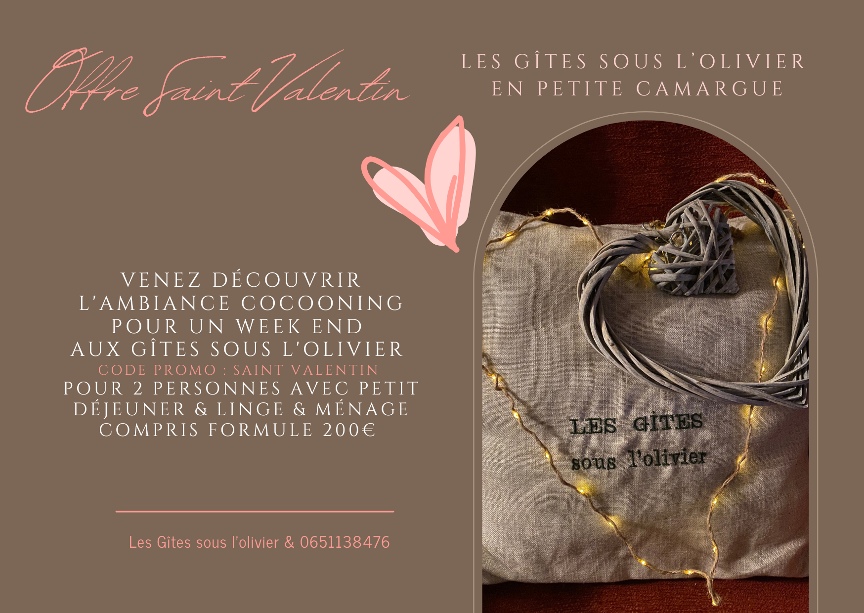 Gites sous l'olivier - St Valentin