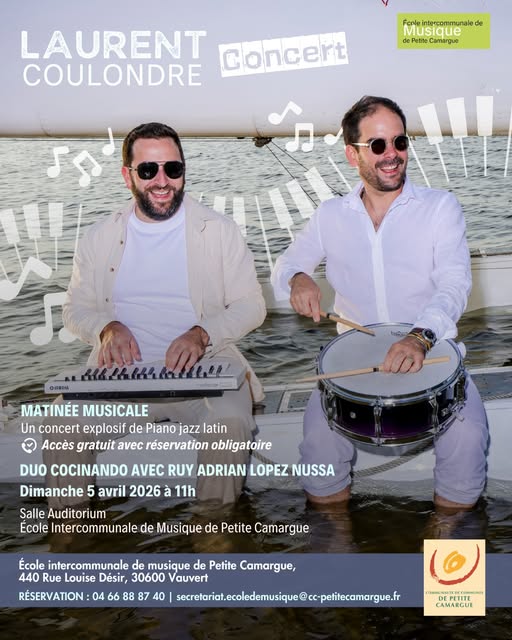 Concert 6 avril 2026- vauvert