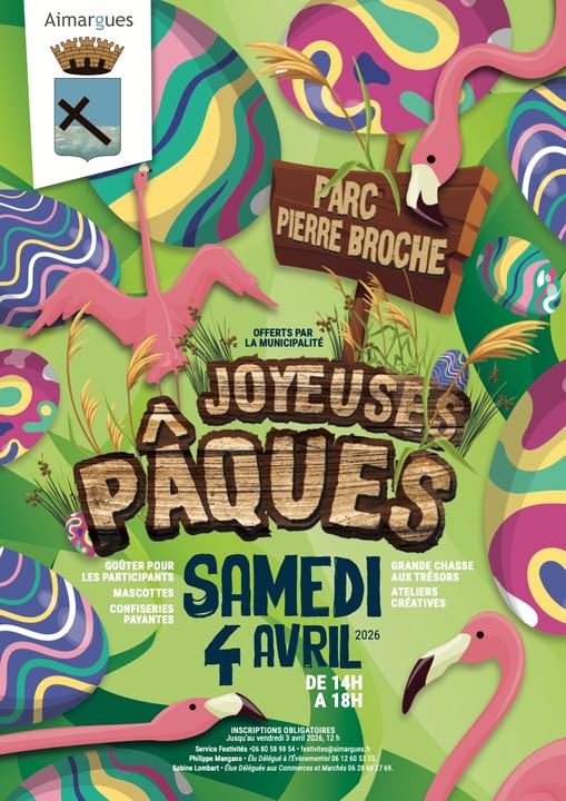 Joyeuses Paques - Samedi 04 avril à Aimargues