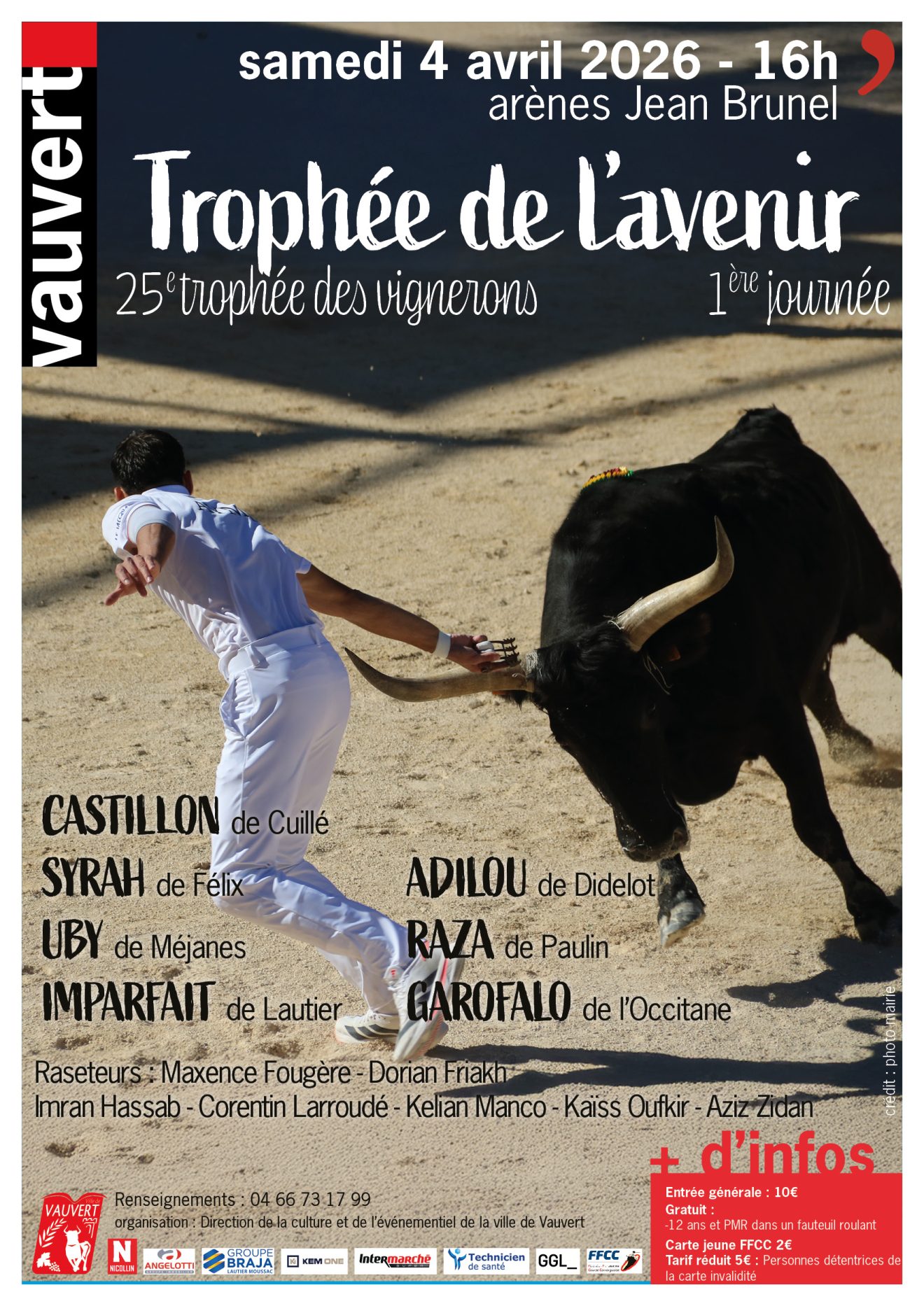 Course trophée vigneron journée 1 vauvert