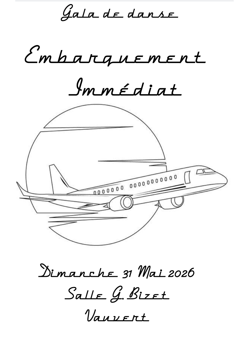 Gala de danse - Embarquement immédiat - 31 mai 2025 - Vauvert