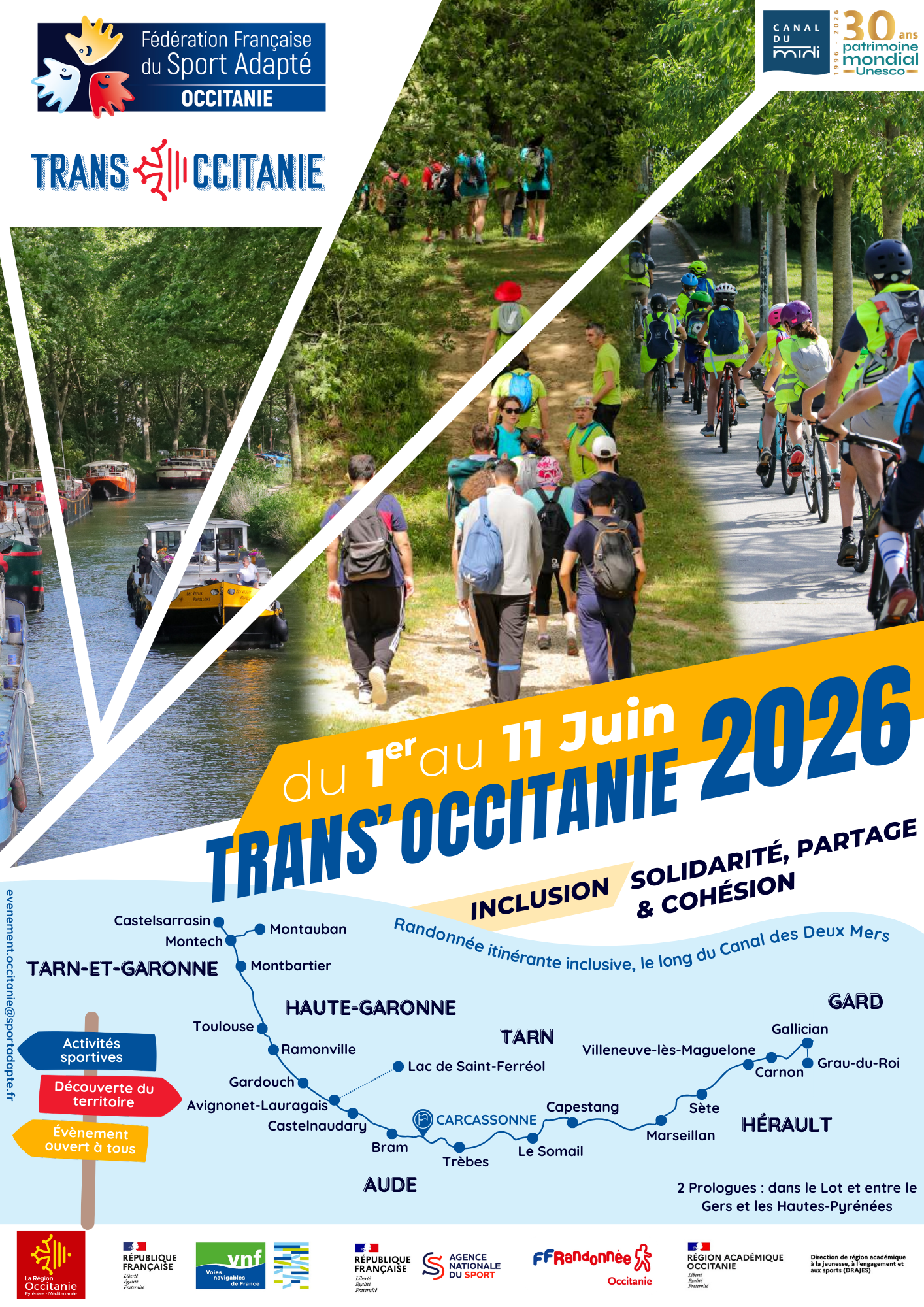 Course Trans'Occitanie Gallician-Le Grau du Roi - juin 2026