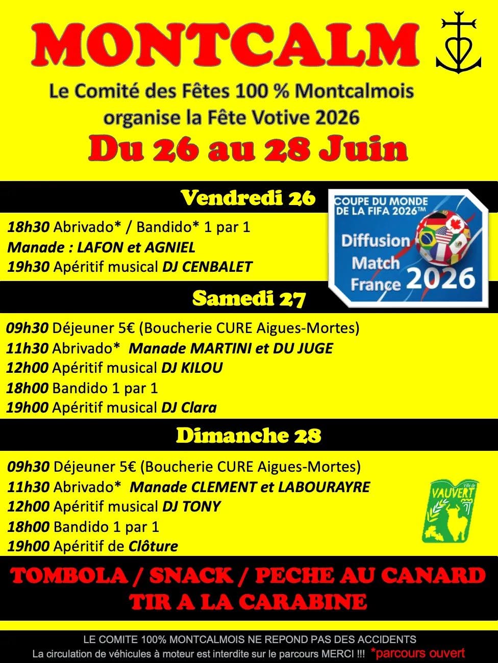 Fête votive de Montcalm