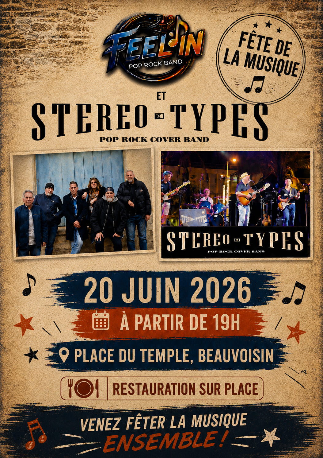 Fete musique Beauvoisin