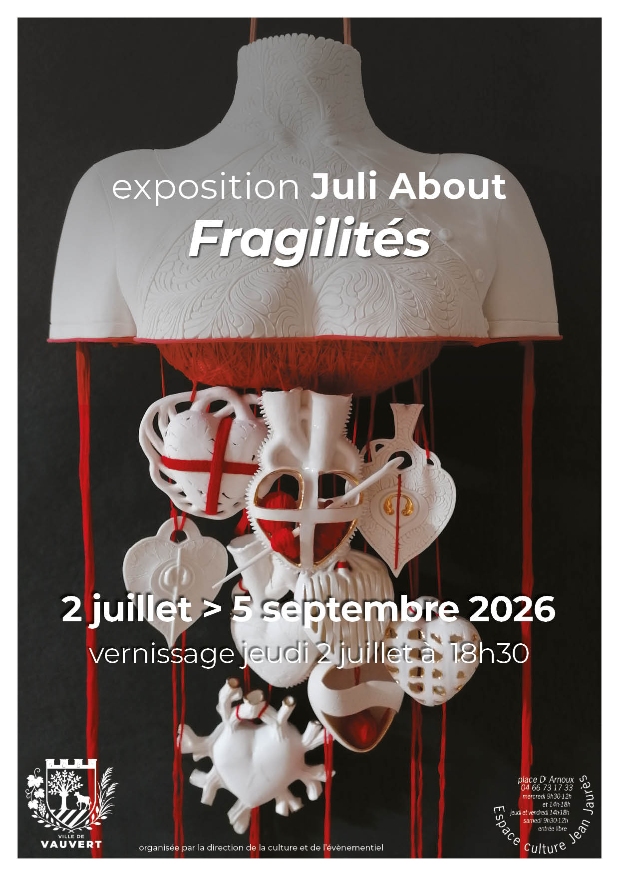 Exposition "Fragilités" - Juli About - Vauvert 2026