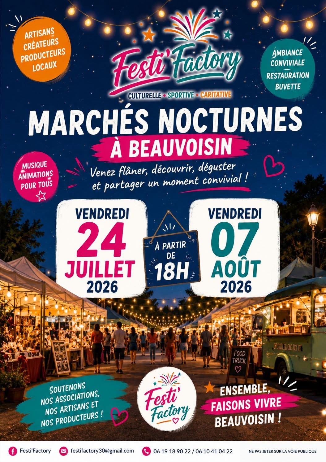 Marché nocturne