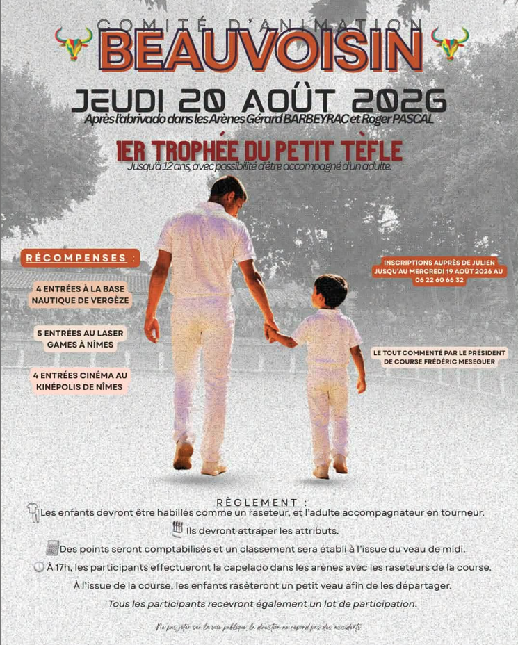 Fête votive de Beauvoisin - Du 15 au 23 août 2026