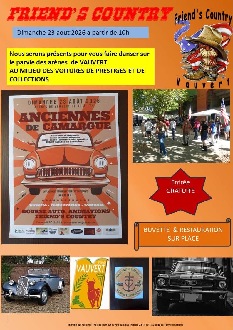 Rassemblement auto des Anciennes de Camargue