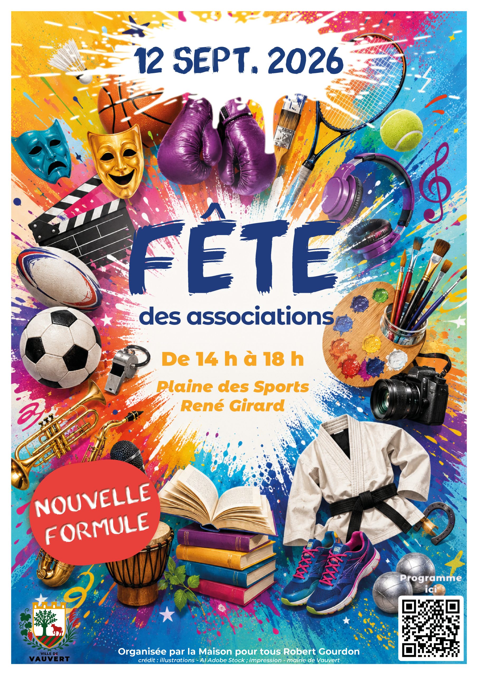 Fête des associations - Samedi 12 septembre à Vauvert