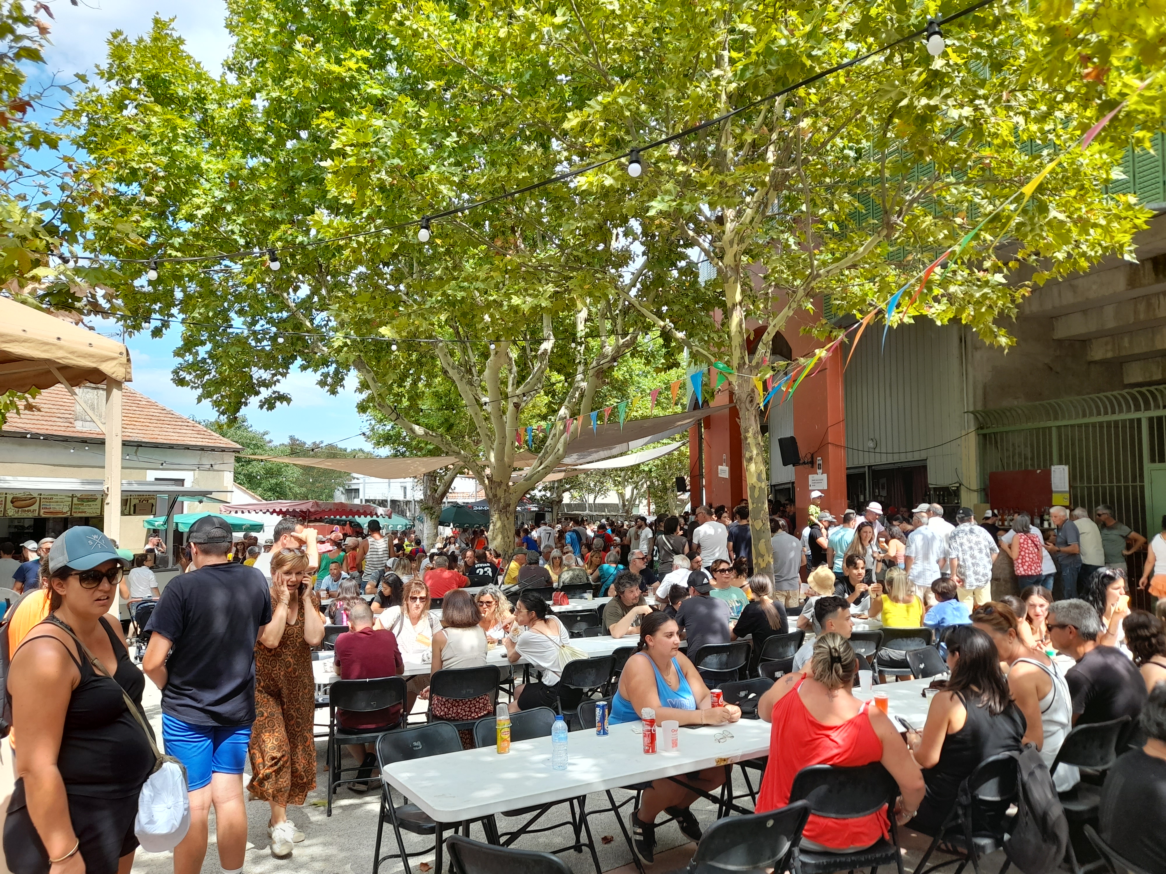 Fête votive Vauvert - Ambiance arènes