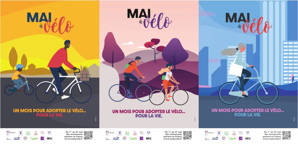Mai à vélo
