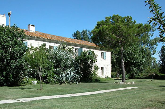 Exterior of the Sylvéréal farmhouse