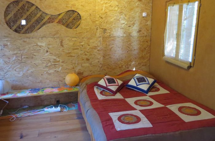 Dormitory room, natural welcome, double bed