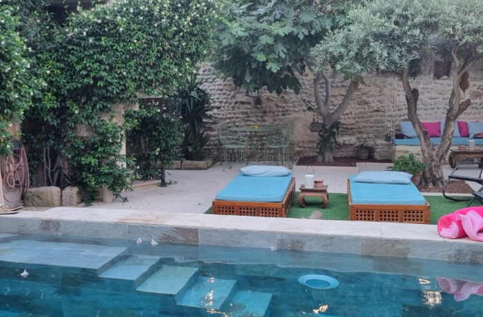 room rental the house of the saint louis gate Vauvert the exteriors