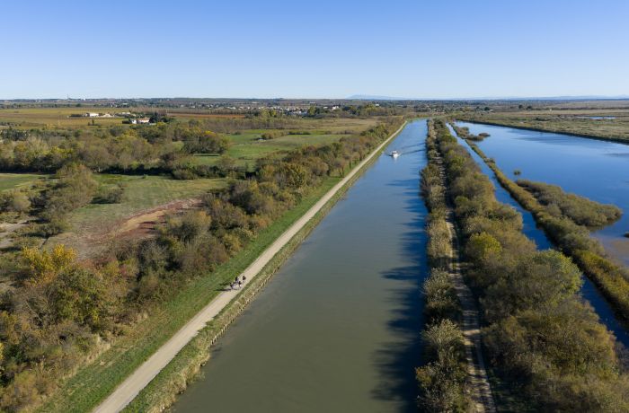 canal du Rhône à Sète