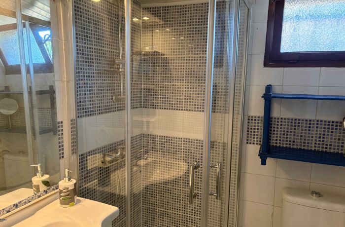 la maison du pêcheur à Gallician, salle d'eau