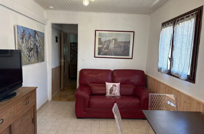 la maison du pêcheur à Gallician, salon